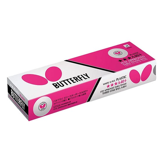 3-STAR A40+ (1 dozen) - Table Tennis Balls - main product image