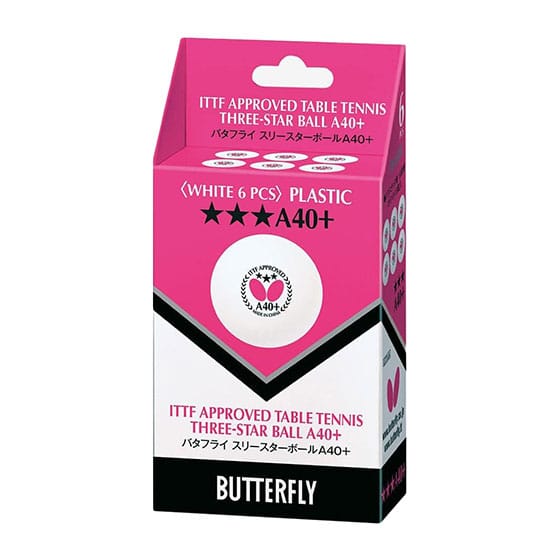 3-STAR A40+ (box of 6) - Table Tennis Balls - main product image