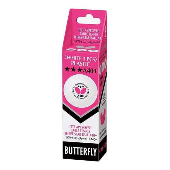 3-STAR A40+ (box of 3) - Table Tennis Balls - main product image