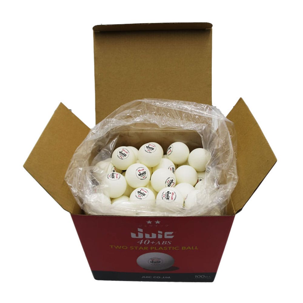 ABS 2-STAR BALLS - Box of 100 - Table Tennis Balls - main product image
