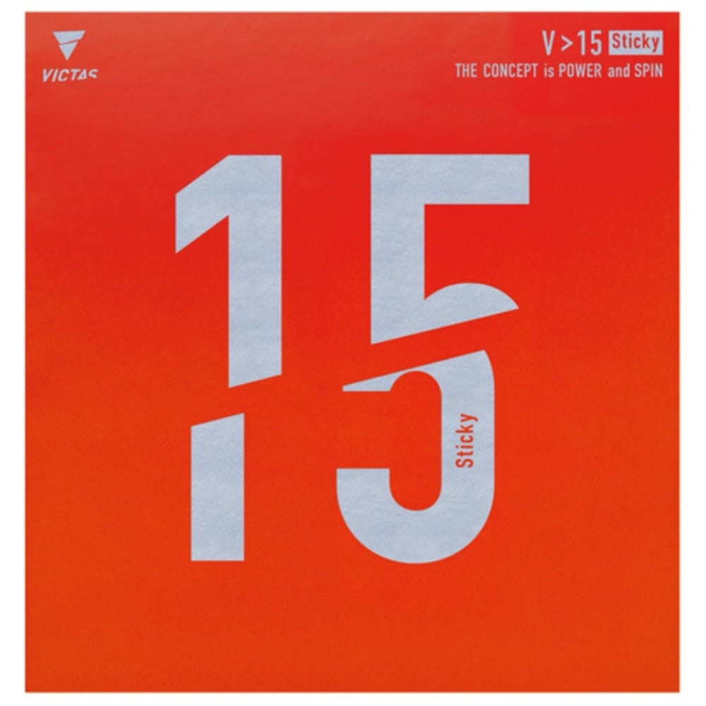V>15 STICKY - Table Tennis Rubber - main product image