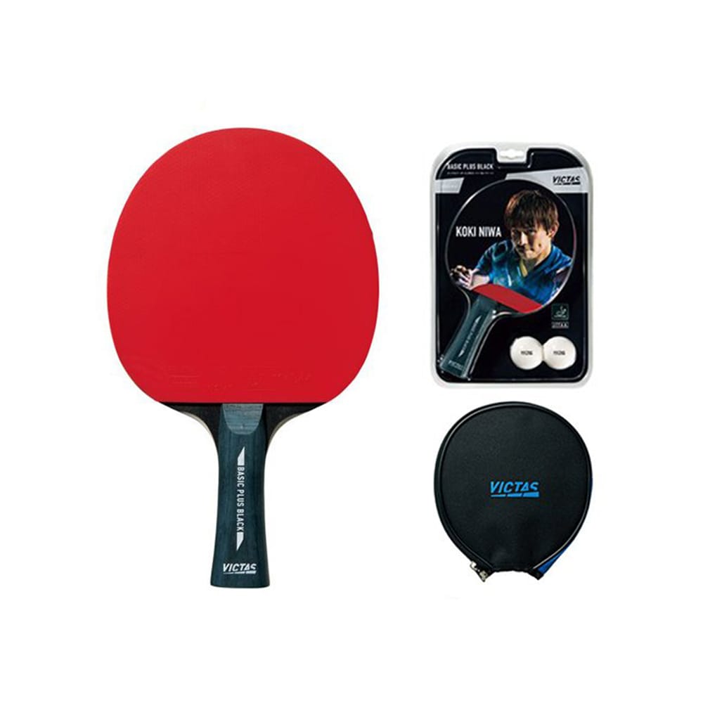 BASIC PLUS BLACK - Table Tennis Racket - main product image