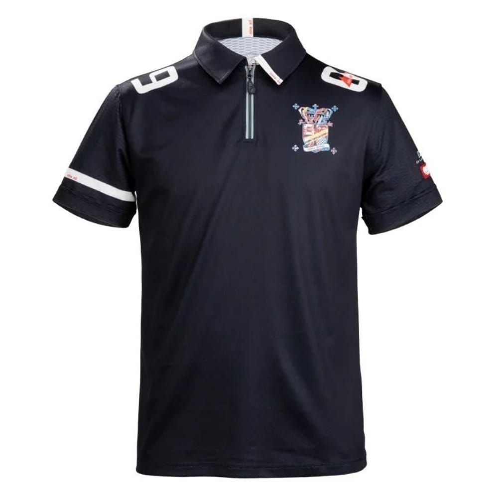 DARKER x PANDANI - "NINE ALL" Zip Polo Shirt Uniform - main product image