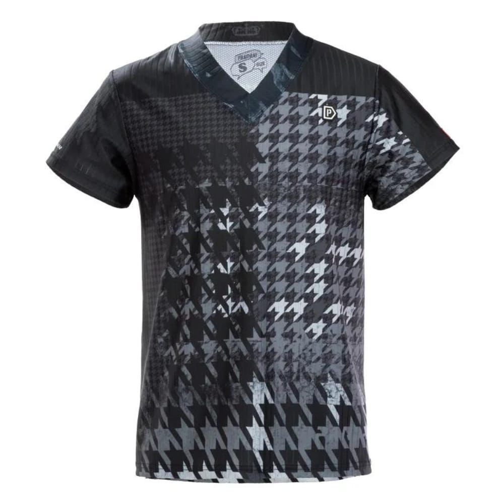 DARKER x PANDANI - Black Hound V-Neck Aero Uniform Shirt [Type:FG] - main product image