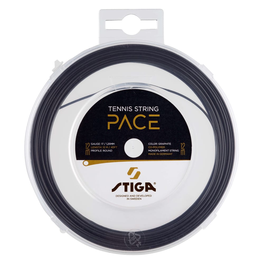 Tennis String Pace 12 M Set Graphite - 1.25mm - main product image