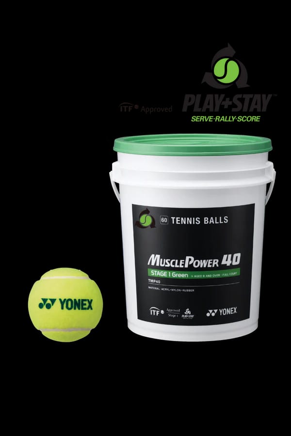 COLOURED TRAINING BALLS BUCKET - 60 BALLS, STAGE 1 - main product image