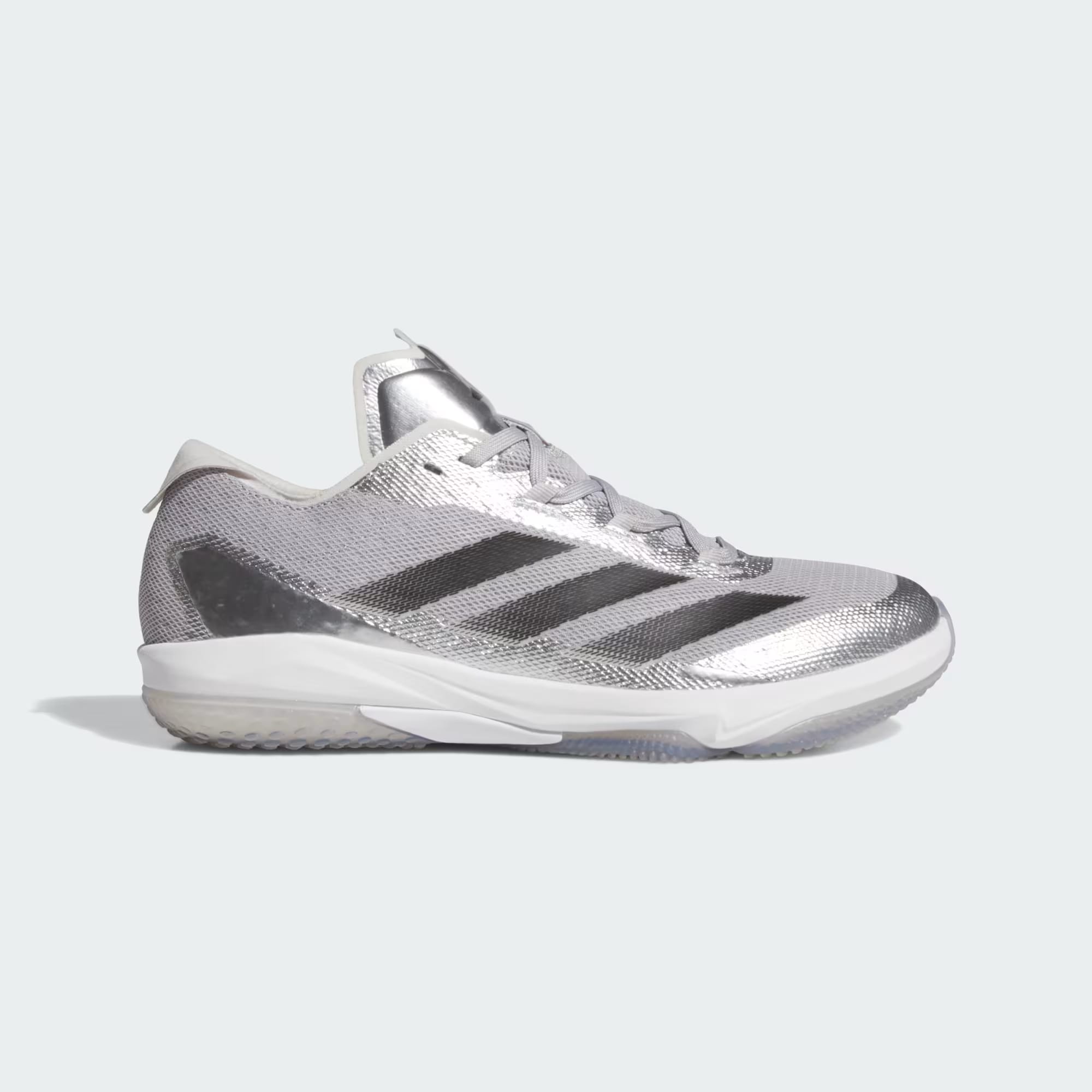 Adizero Impact Turf Silver Speed Baseball Shoes - main product image