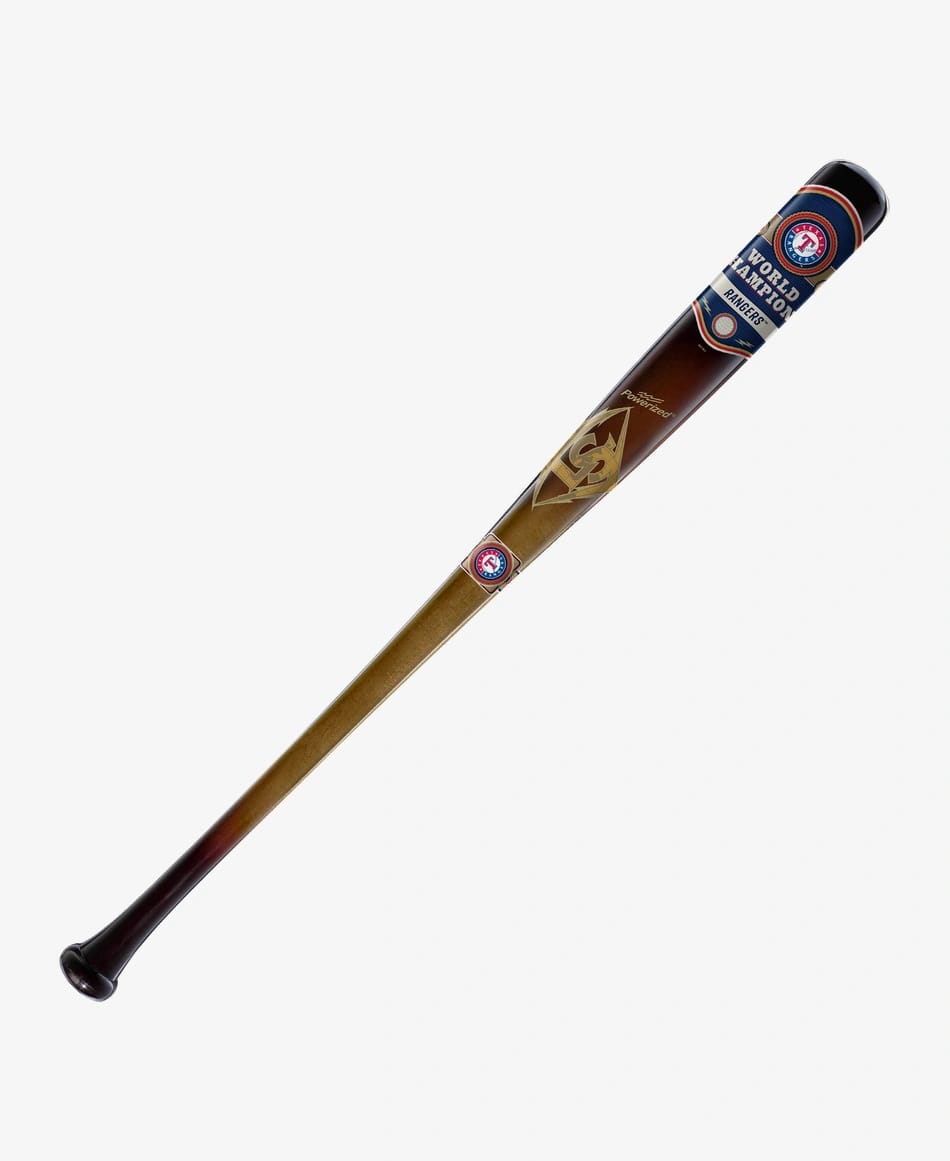 Limited Edition 2023 Texas Rangers World Series Champion Full-Size Commemorative Bat - main product image