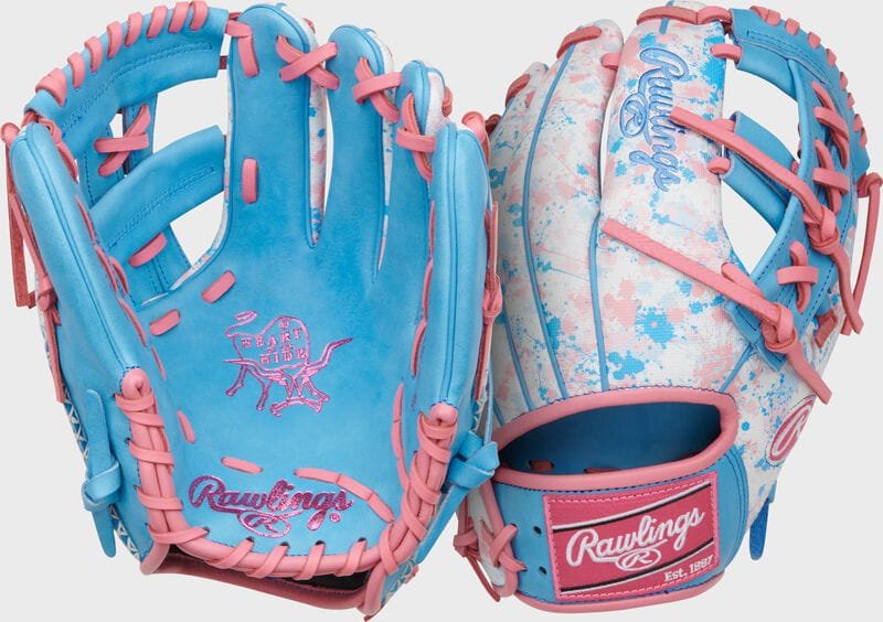 Exclusive Heart of the Hide Cotton Candy Spatter Speed Shell Glove - main product image