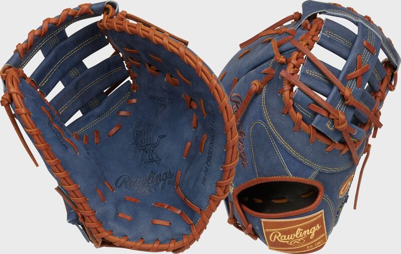 Heart of the Hide Pro Label Denim 1st Base Mitt - main product image