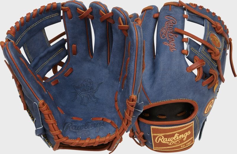 Heart of the Hide Pro Label Denim Infield Glove - main product image