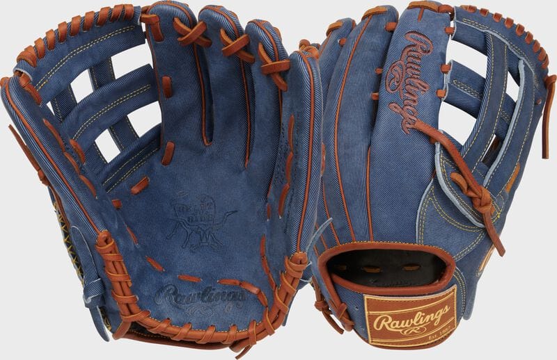 Heart of the Hide Pro Label Denim Outfield Glove - main product image