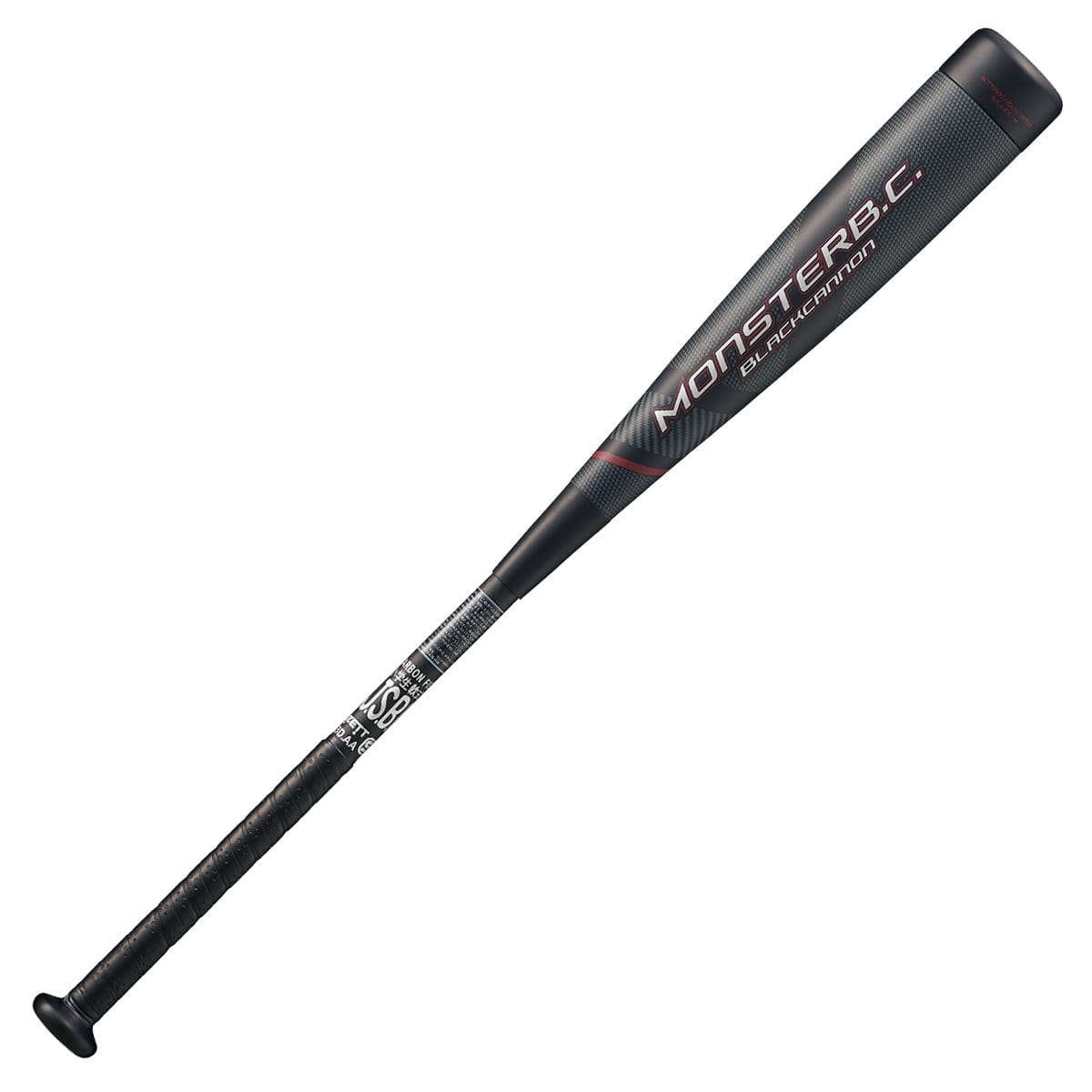Elementary School Softball FRP Bat Monster Black Cannon Long Barrel Type - main product image