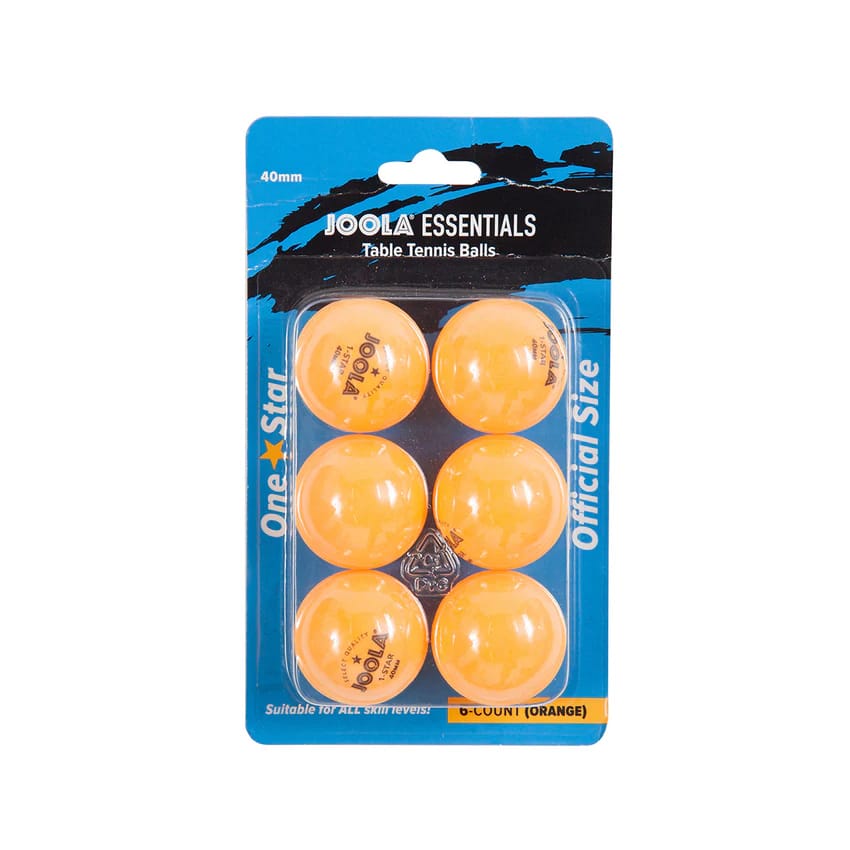 Essentials 1-Star Table Tennis Balls - main product image