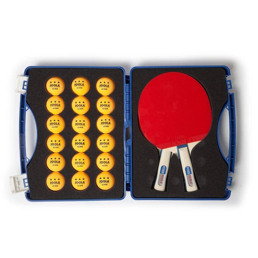 Tour Competition Table Tennis Rackets & Balls Case Set - main product image