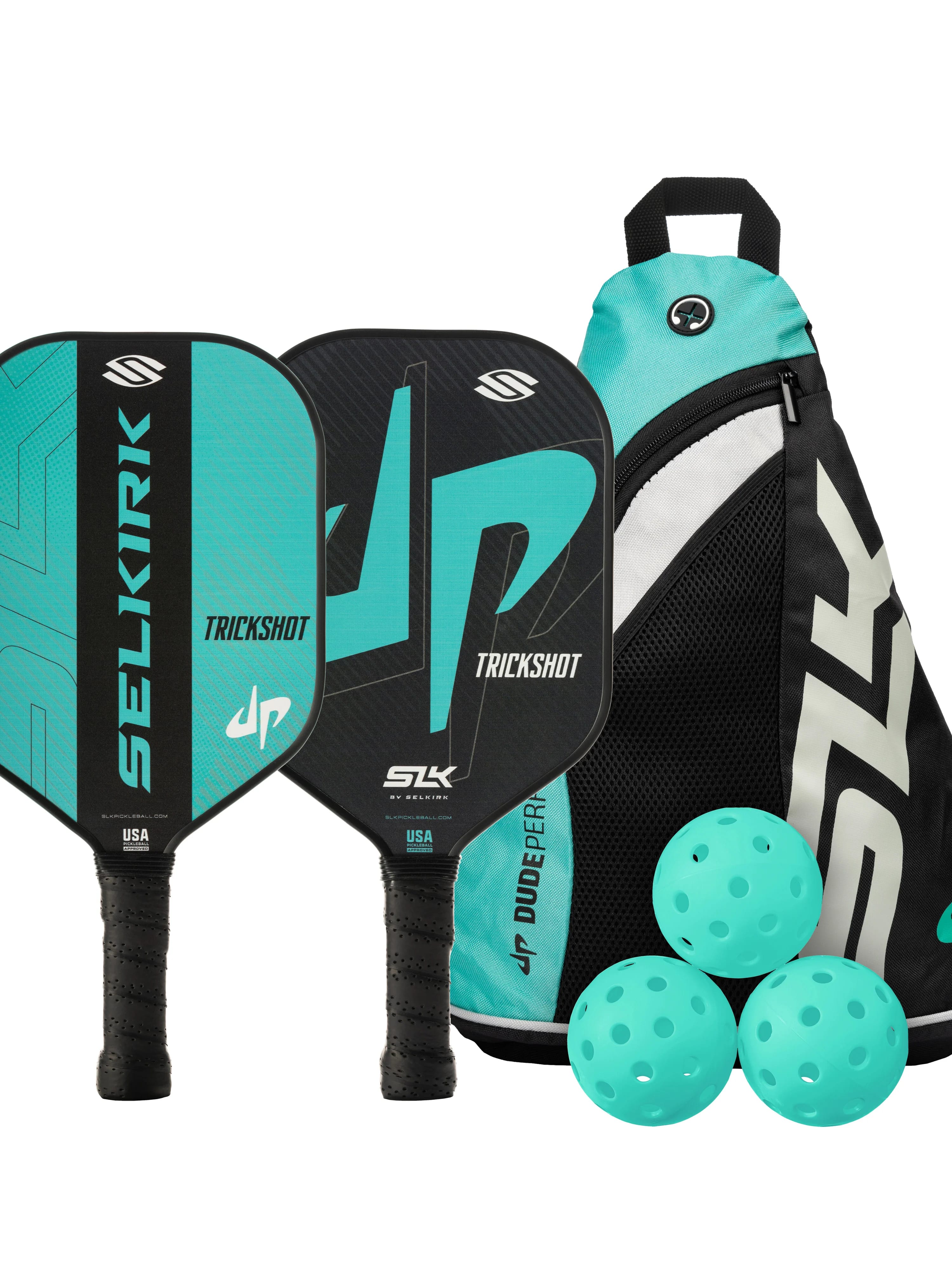 SLK by Selkirk x Dude Perfect - Trickshot Pickleball Bundle - main product image