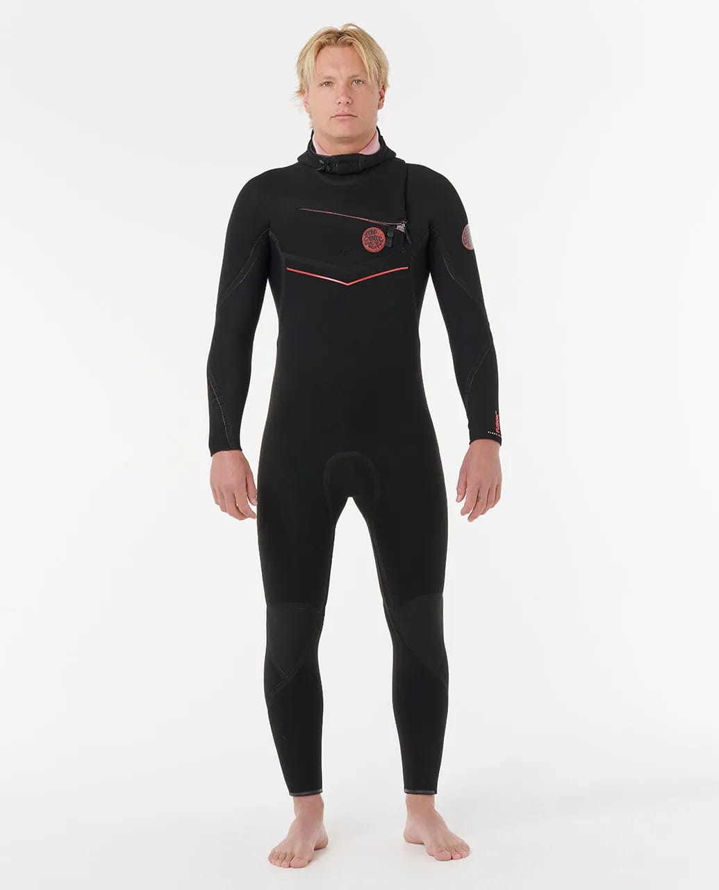 F-Bomb Fusion Chest Zip With Hood Fullsuit Wetsuit - main product image