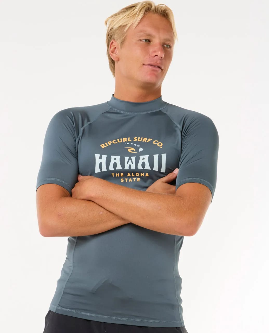 Hawaii UPF Performance Short Sleeve Rash Guard - main product image