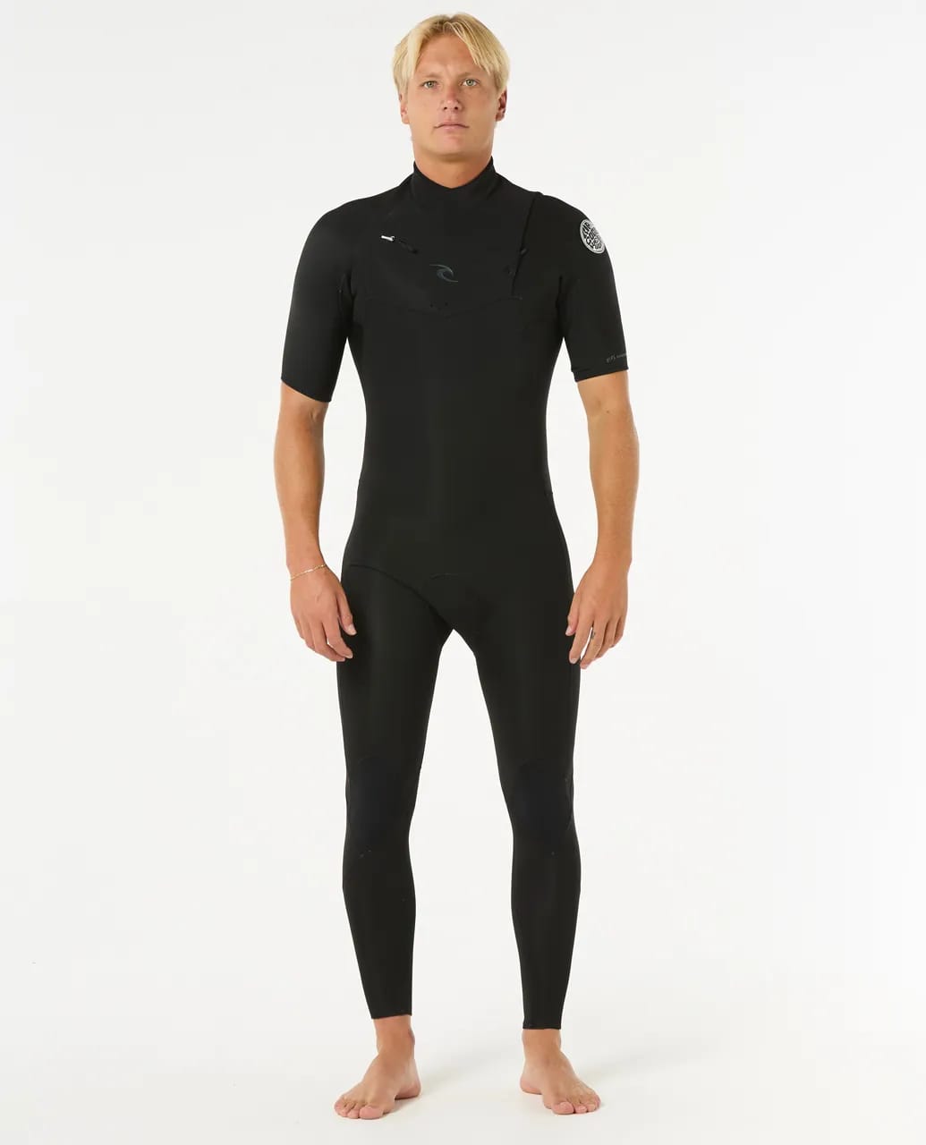 Mens Dawn Patrol Short Sleeve Chest Zip Wetsuit - main product image