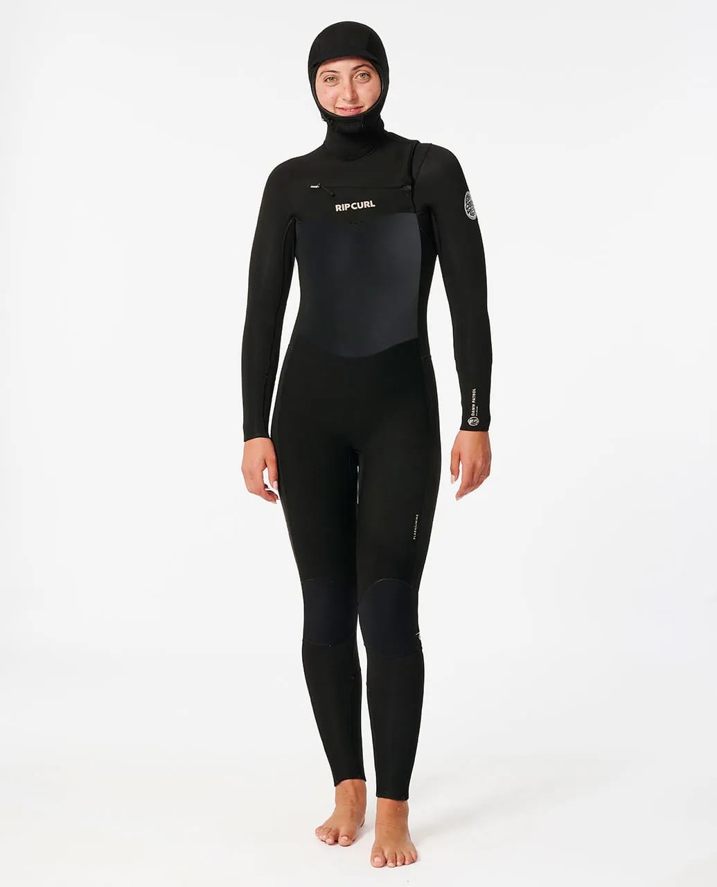 Women's Dawn Patrol Hooded Chest Zip Fullsuit Wetsuit - main product image