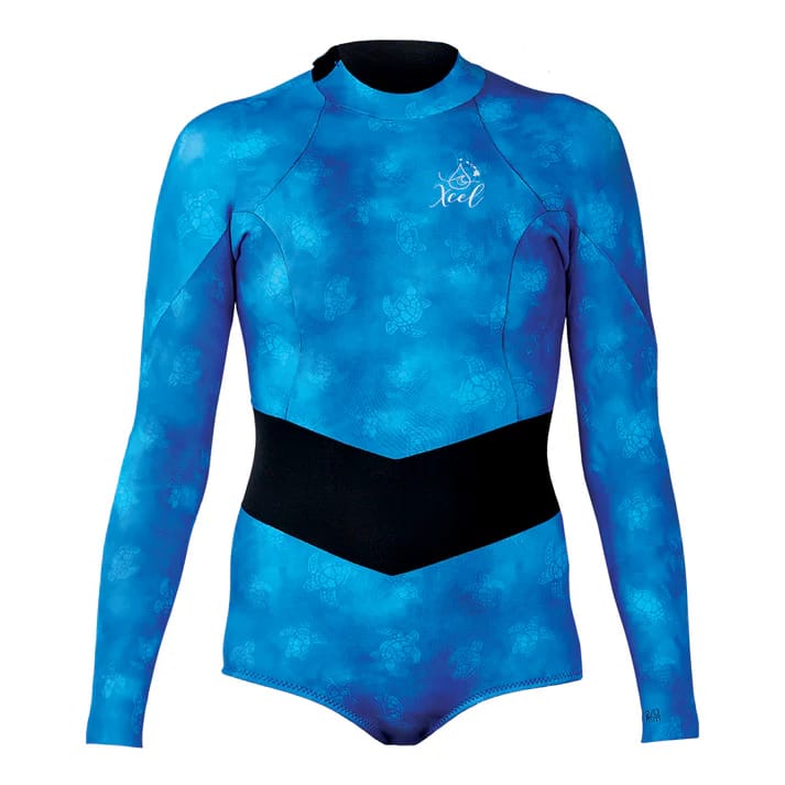 Ocean Ramsey Water Inspired Axis Long Sleeve Back Zip Springsuit - main product image