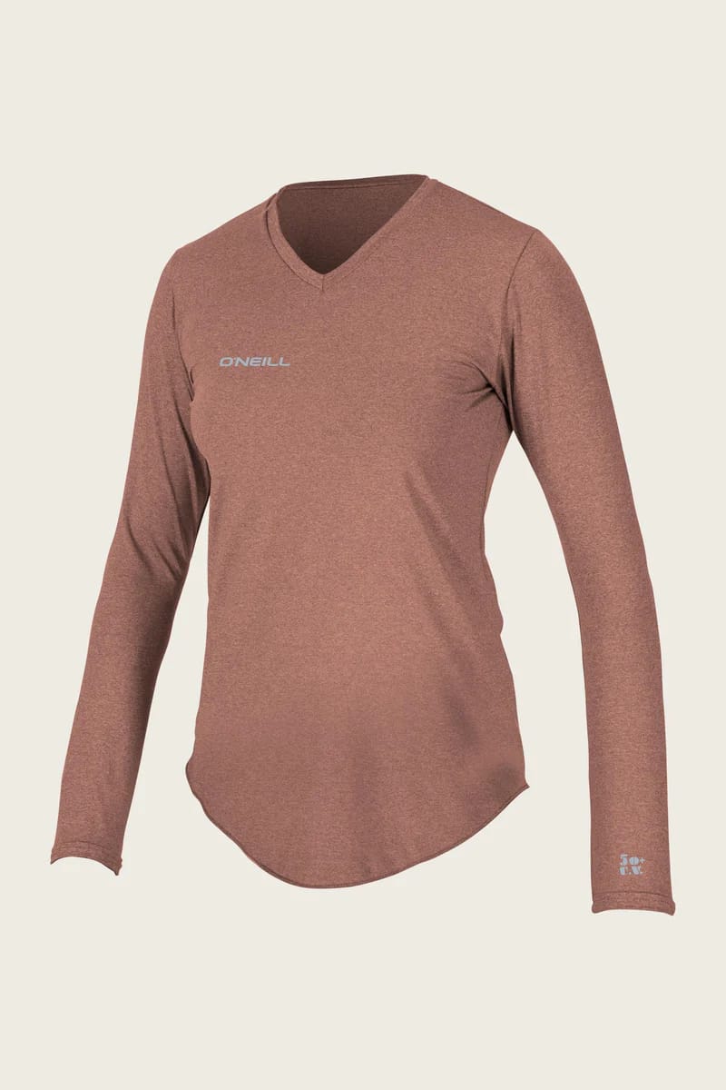 HYBRID L/S V-NECK SUN SHIRT - main product image