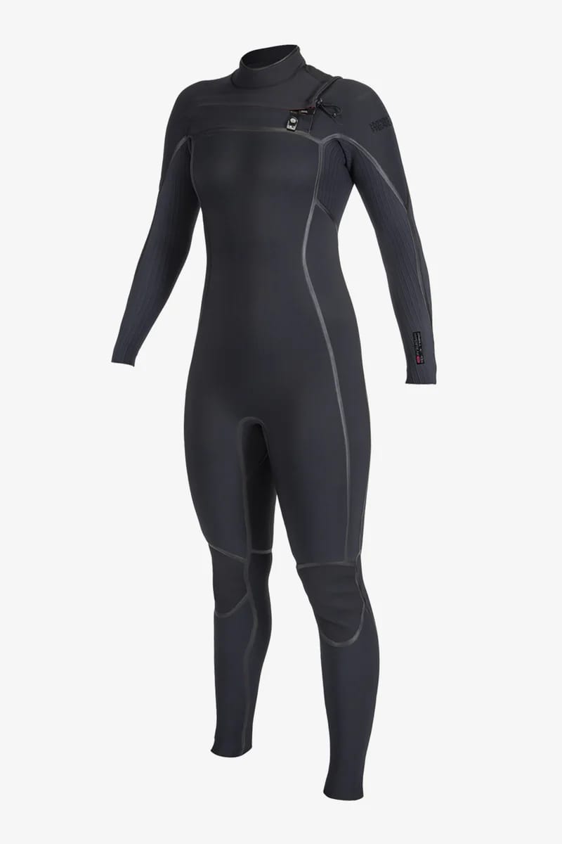 HYPERFREAK FIRE CHEST ZIP FULL WETSUIT - main product image