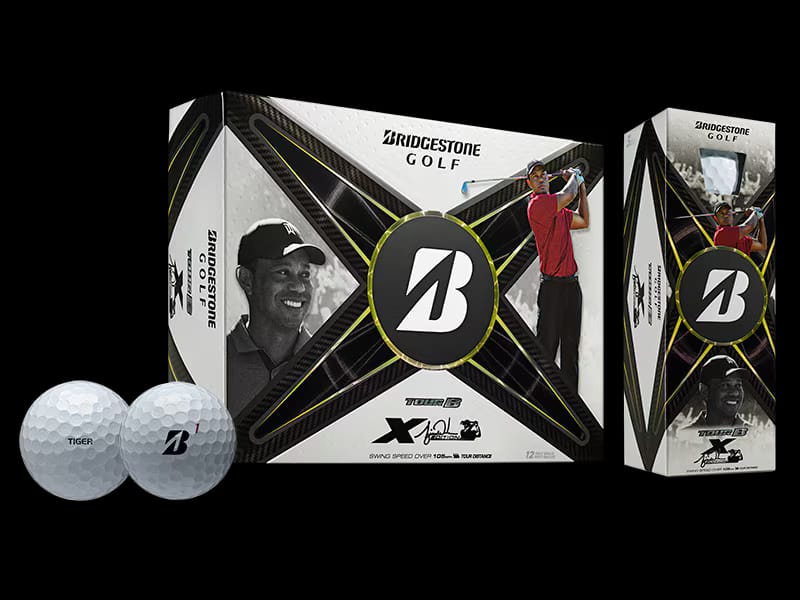 TOUR B X Tiger Woods Edition golf balls - main product image