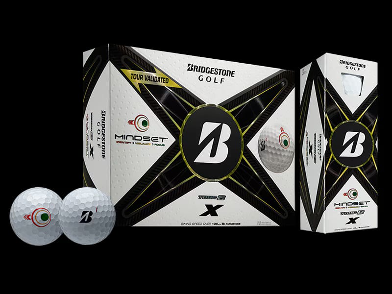 TOUR B X MindSet golf balls - main product image