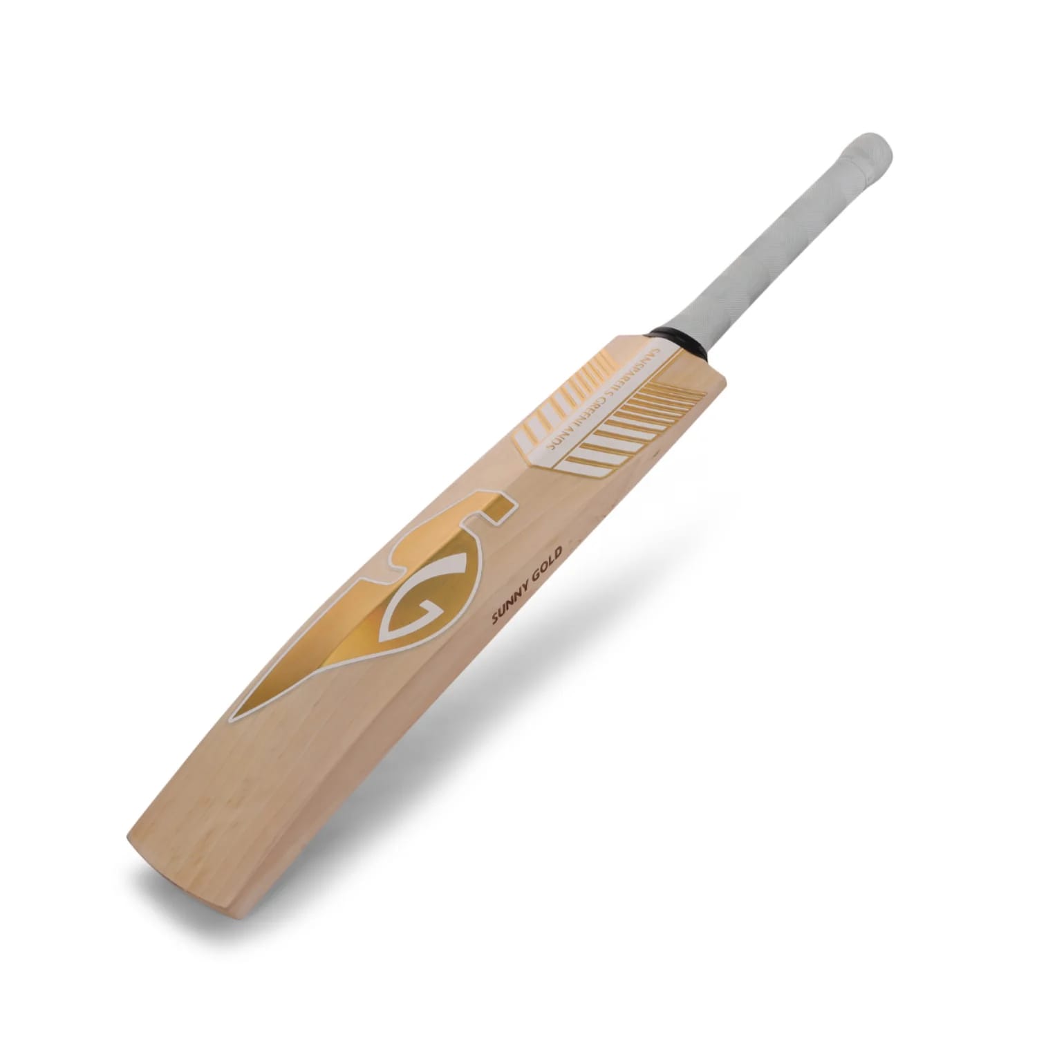 Sunny Gold Finest English Willow Grade 2 Cricket Bat (Leather Ball) - main product image