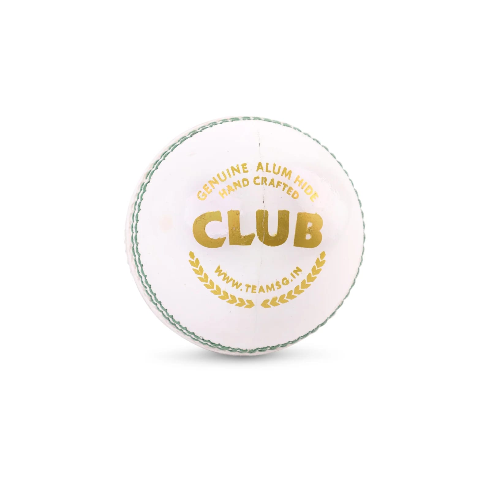 Club White Cricket Leather Ball - main product image