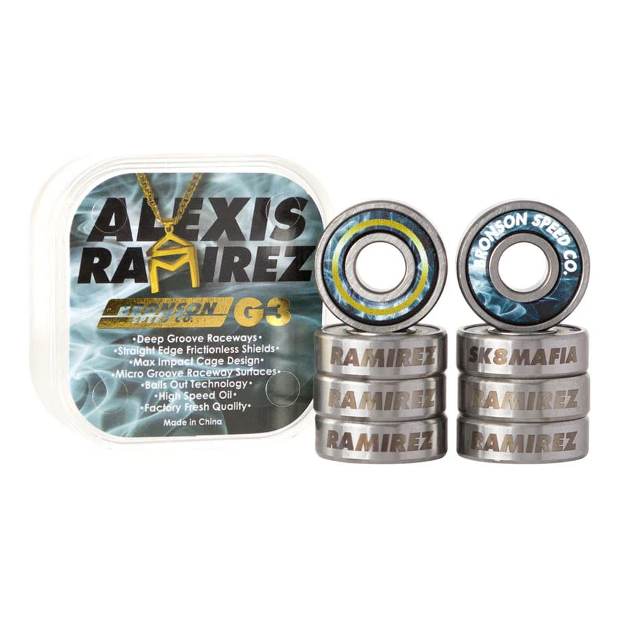 Alexis Ramirez G3 Bronson Skateboard Bearings - main product image