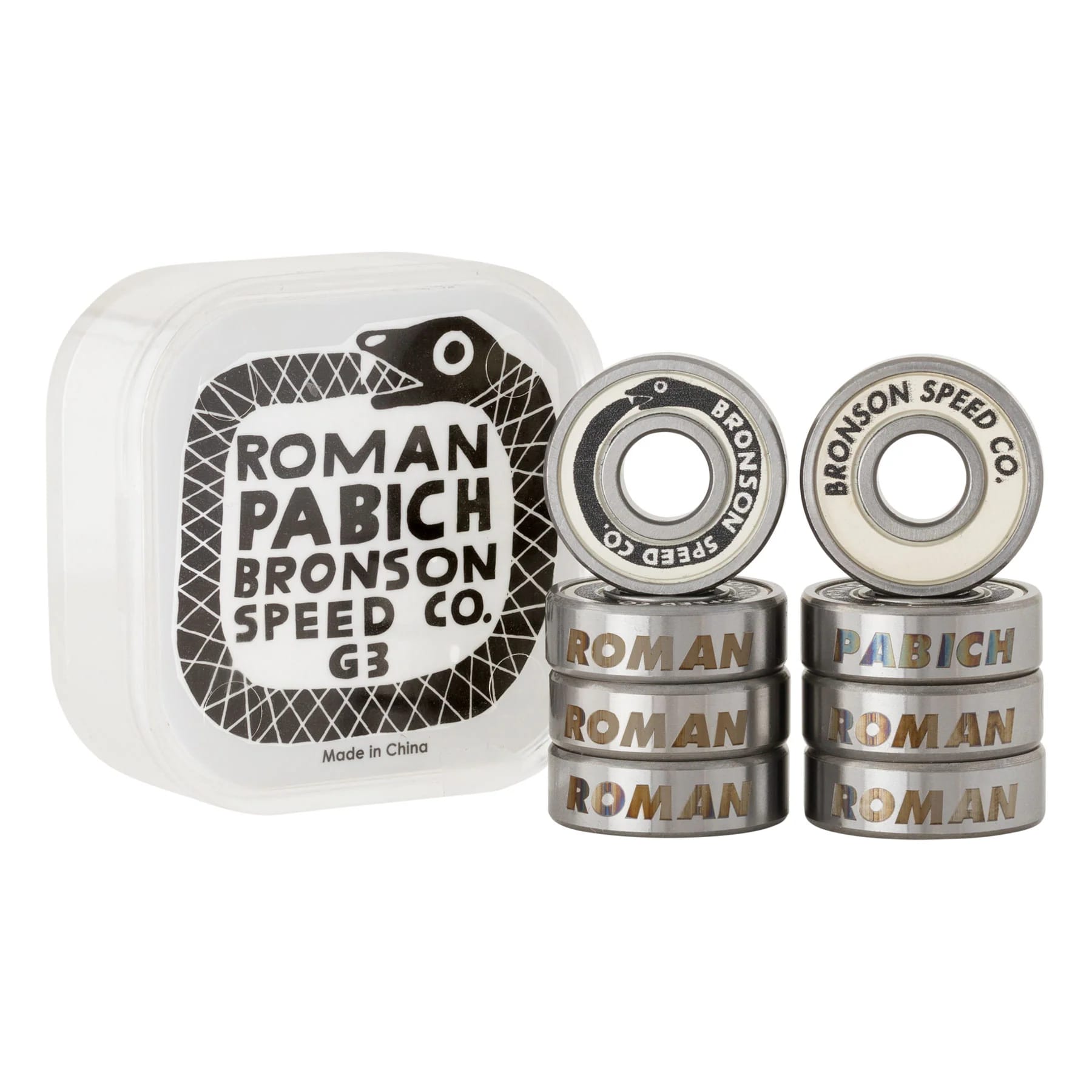 Roman Pabich G3 Bronson Skateboard Bearings - main product image