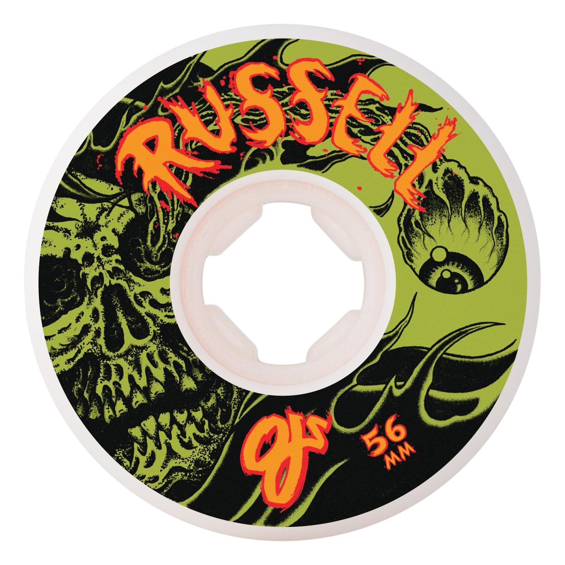 Chris Russell Optic Nightmare Elite Hardline Skateboard Wheels - main product image
