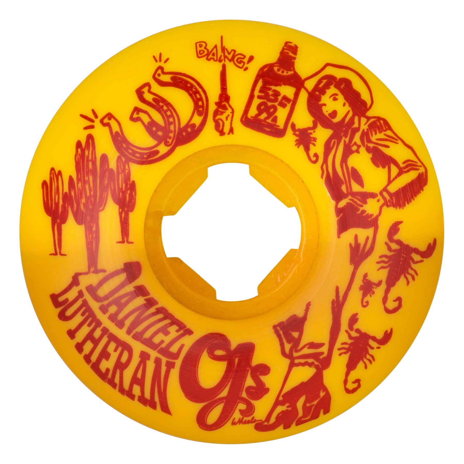 Daniel Lutheran Elite EZ EDGE Skateboard Wheels - main product image