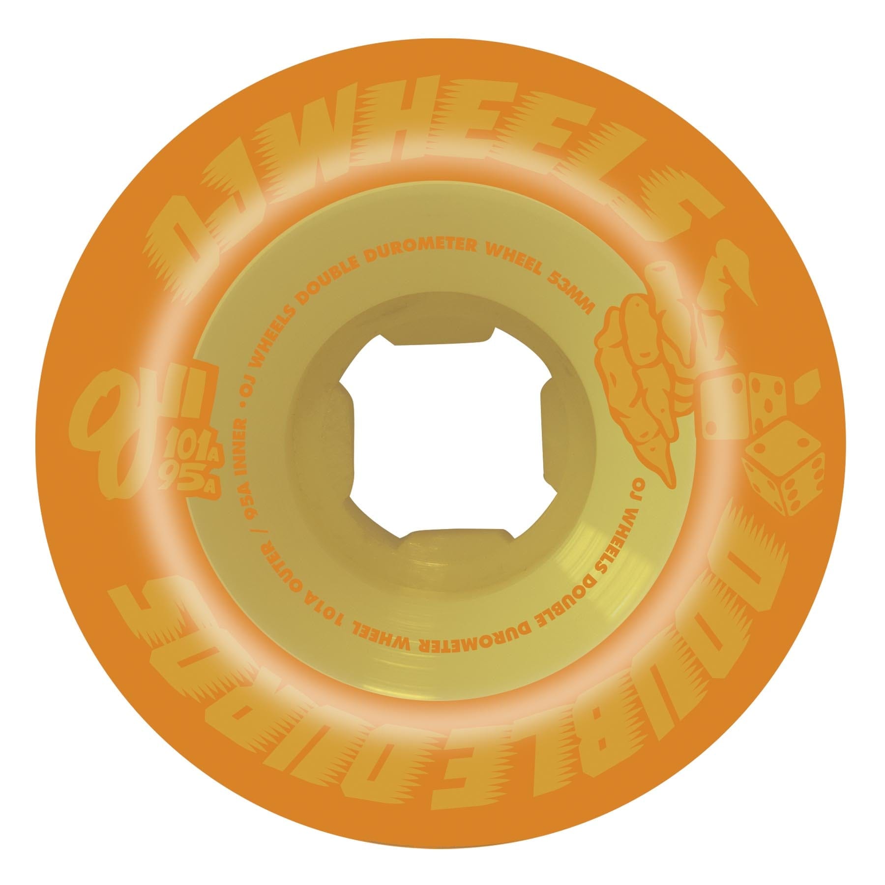 Double Duro Skateboard Wheels - main product image