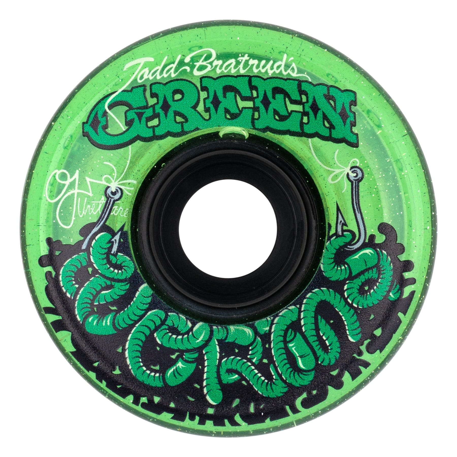 Green Worms Super Juice Skateboard Wheels - main product image