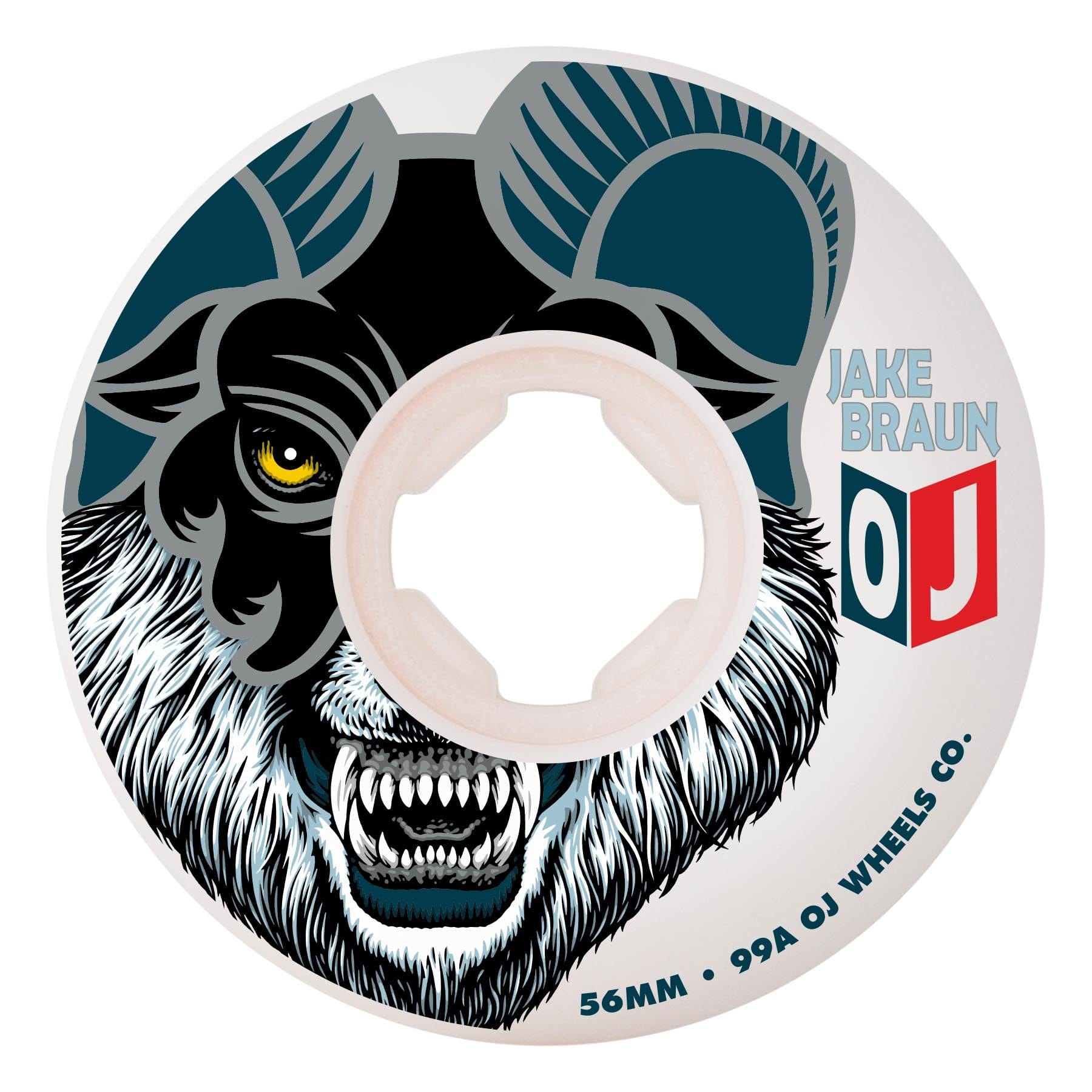 Jake Braun Wolf Elite Hardline Skateboard Wheels - main product image