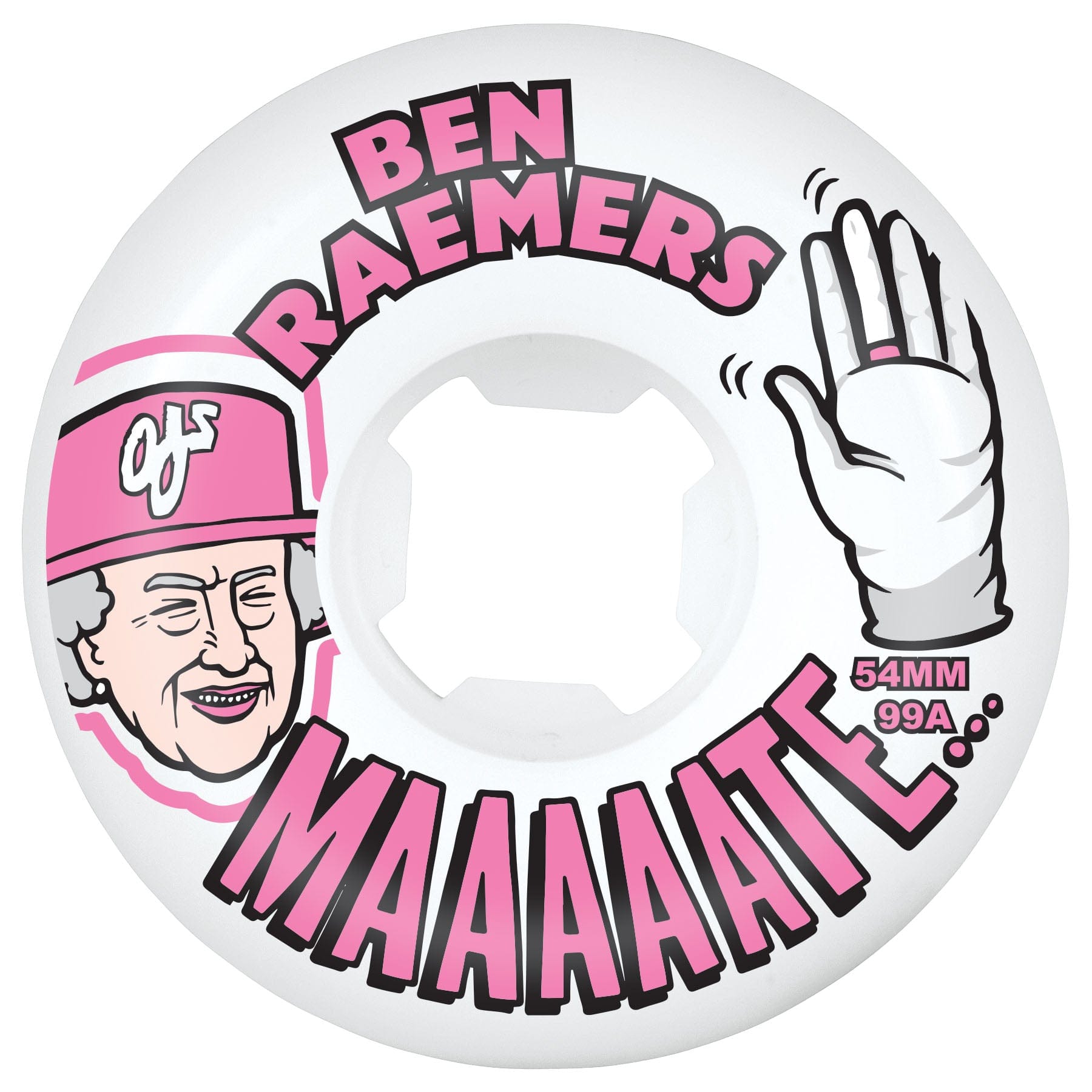 Raemers Foundation Original EZ EDGE Skateboard Wheels - main product image