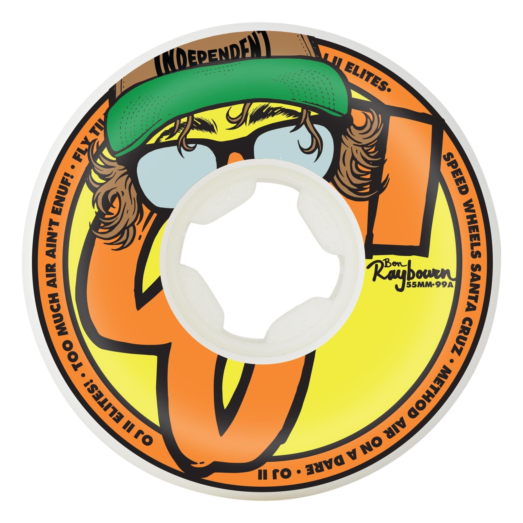 Raybourn Hat 2 Elite Hardline Skateboard Wheels - main product image