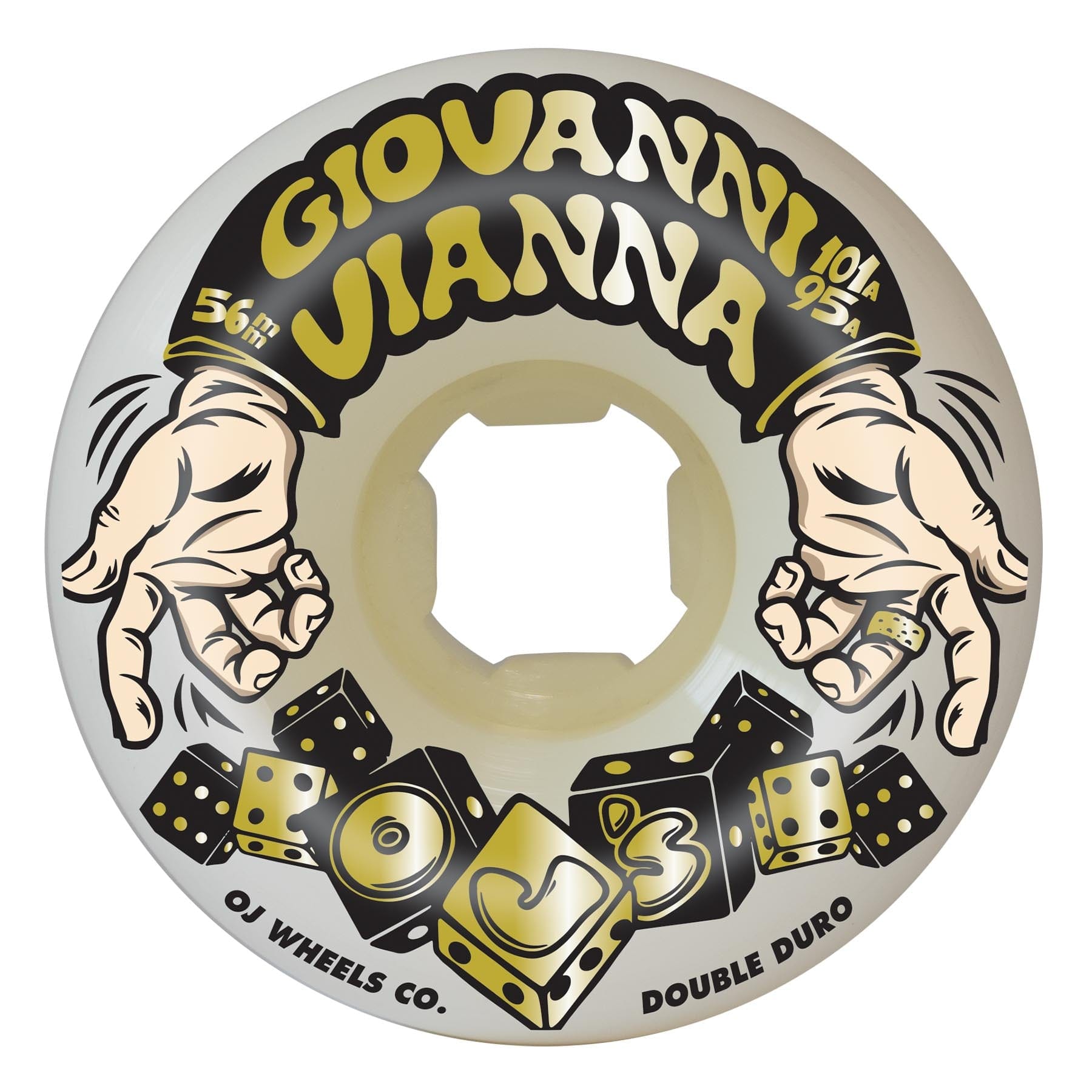 Vianna High Roller Double Duro Skateboard Wheels - main product image