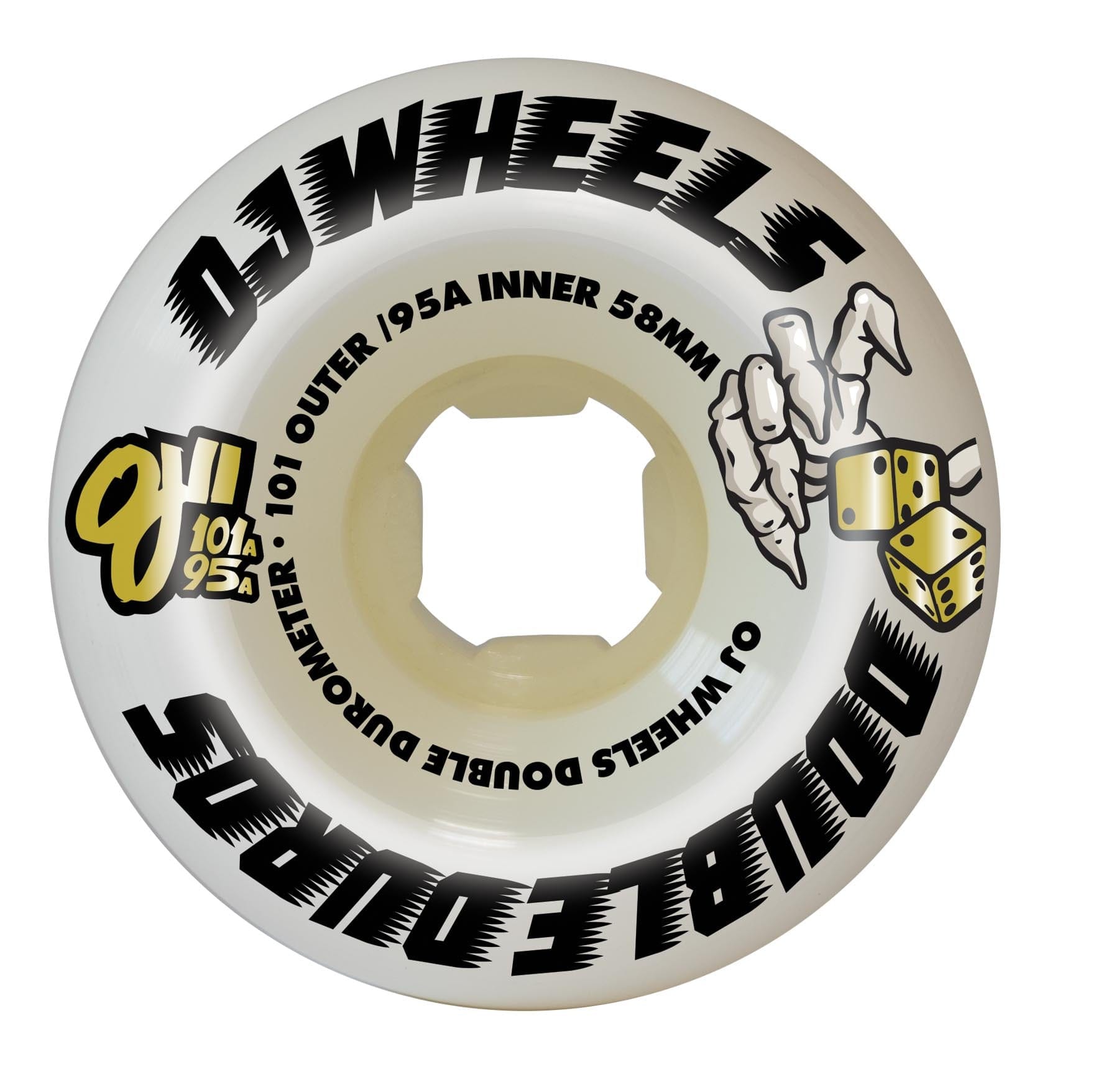 Double Duro Mini Combo Skateboard Wheels - main product image