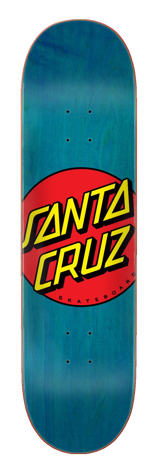Classic Dot Santa Cruz Skateboard Deck - main product image