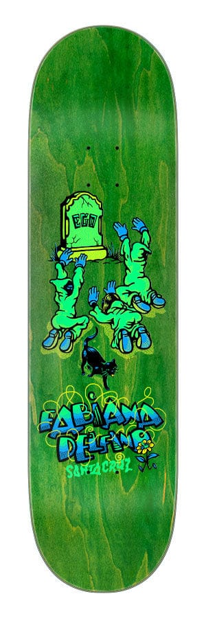 Delfino Ego VX Santa Cruz Skateboard Deck - main product image