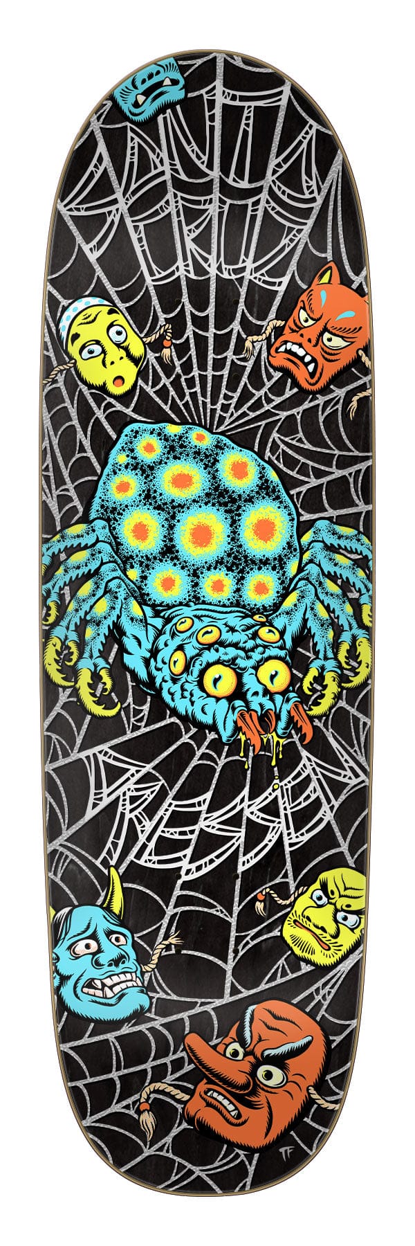 Dressen Spider Santa Cruz Egg Skateboard Deck - main product image