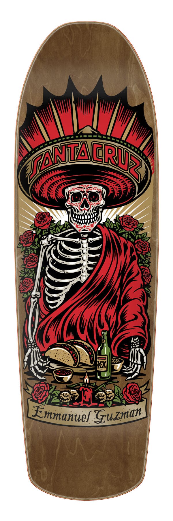 Guzman Divine Diner Santa Cruz Skateboard Deck - main product image