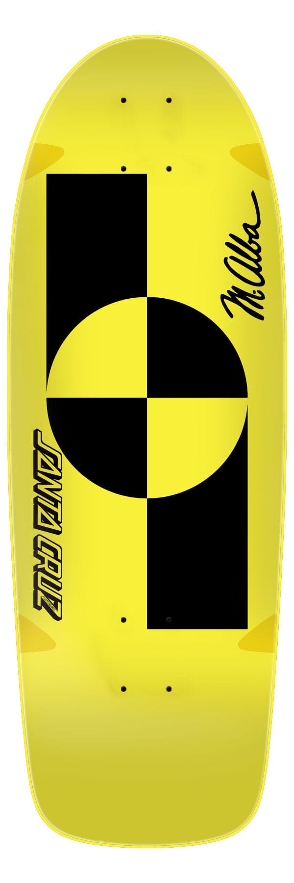 Malba Crash Test Reissue Santa Cruz Skateboard Deck - main product image