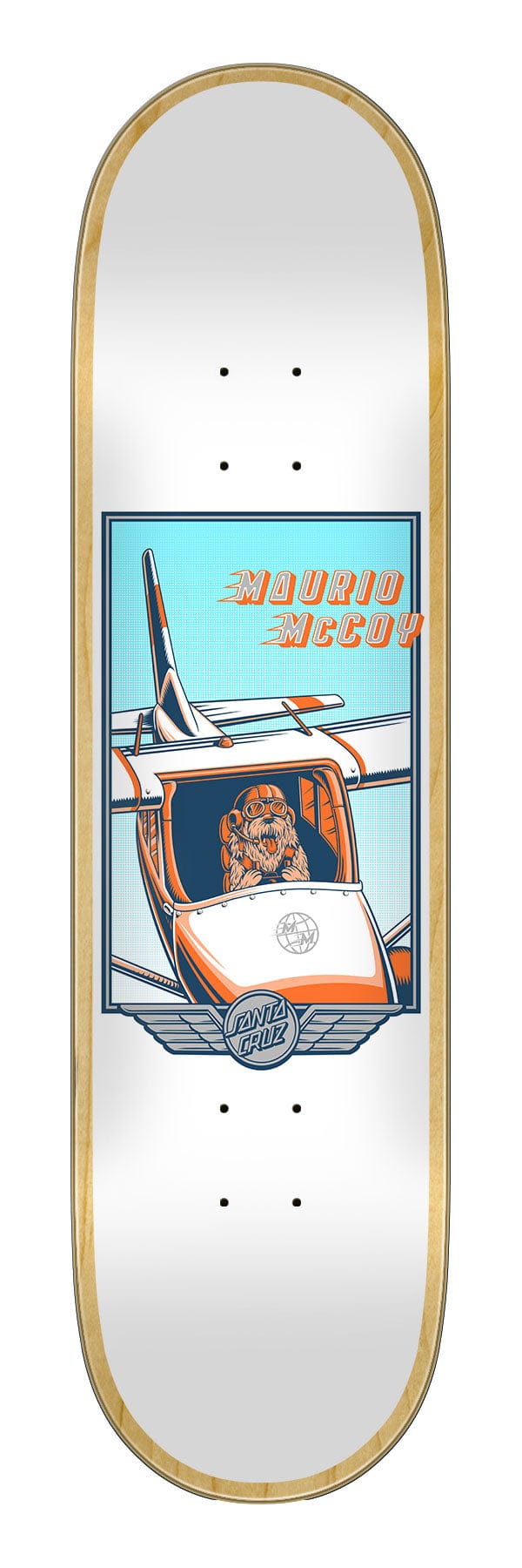 McCoy Aviator Santa Cruz VX Skateboard Deck - main product image