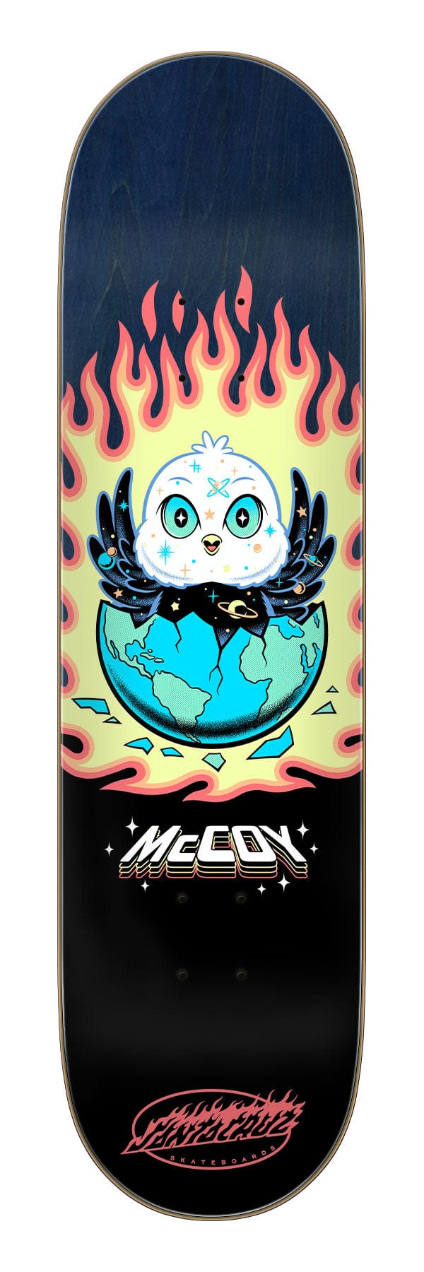McCoy Space Chick Santa Cruz VX Skateboard Deck - main product image