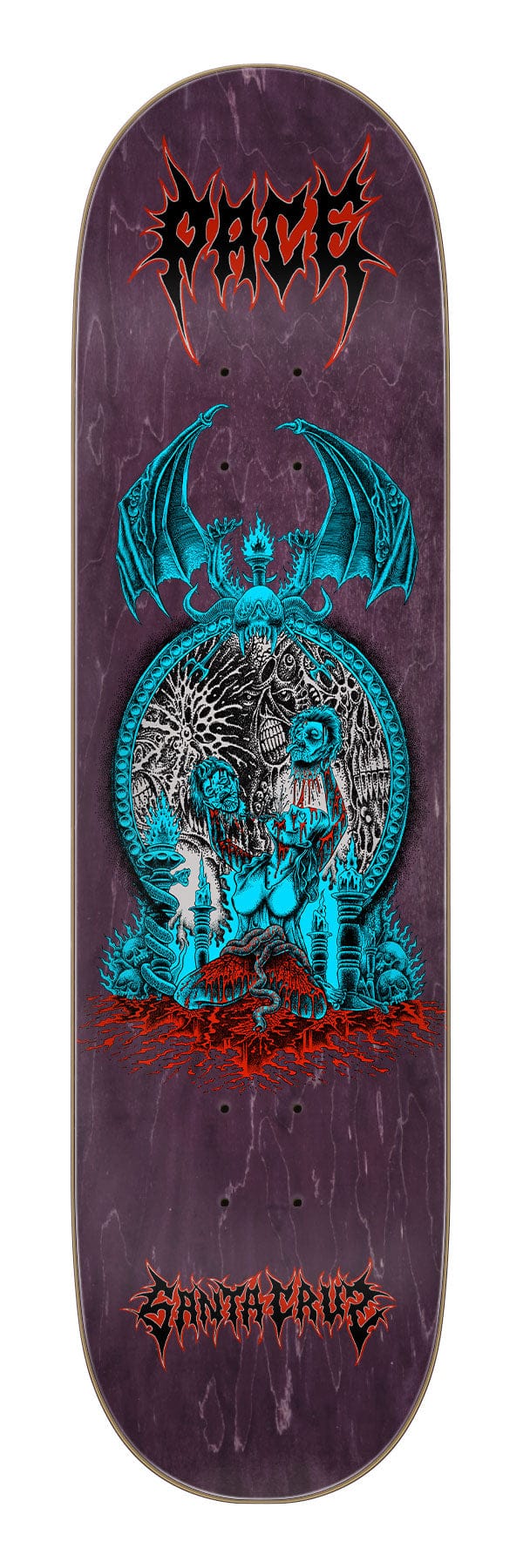 Pace Mirror Santa Cruz Skateboard Deck - main product image